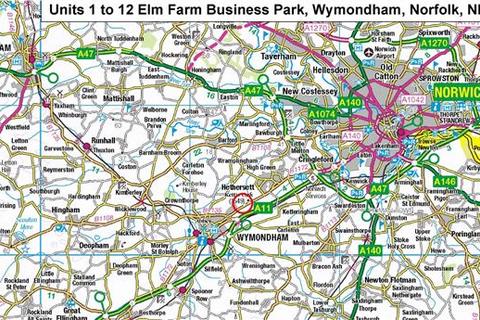 Industrial unit to rent, Units 1-11 Elm Farm Business Park, Norwich Common, Wymondham, Norfolk, NR18 0SW