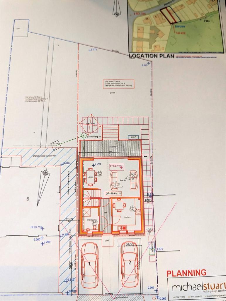 Princes Street, California, Stirlingshire, FK1 2BX 3 bed property with land for sale £59,500