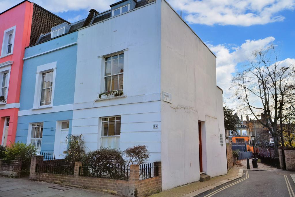 Falkland Road, Kentish Town, London NW5 4 bed end of terrace house £