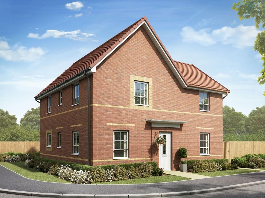 Exterior view of our 4 bed detached Alderney Home