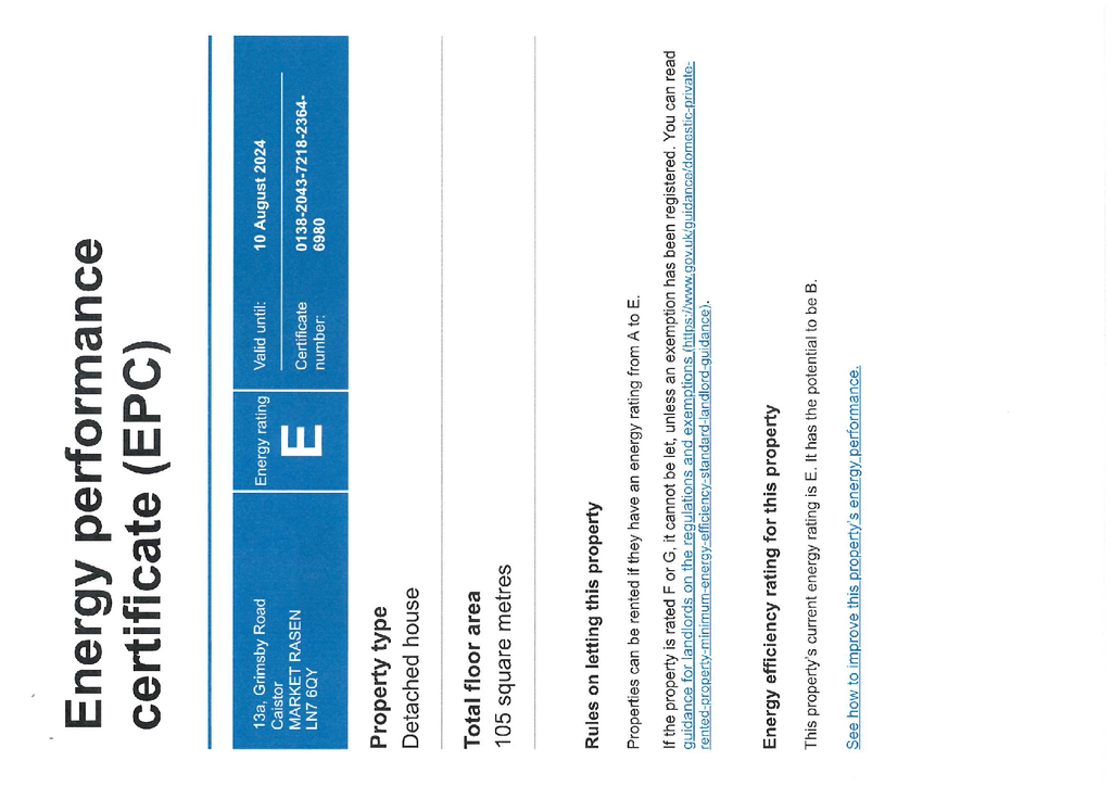 EPC Certificate