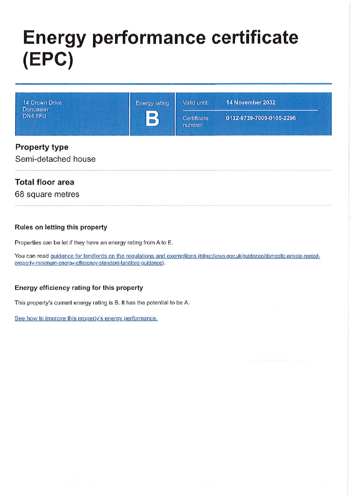 EPC Certificate