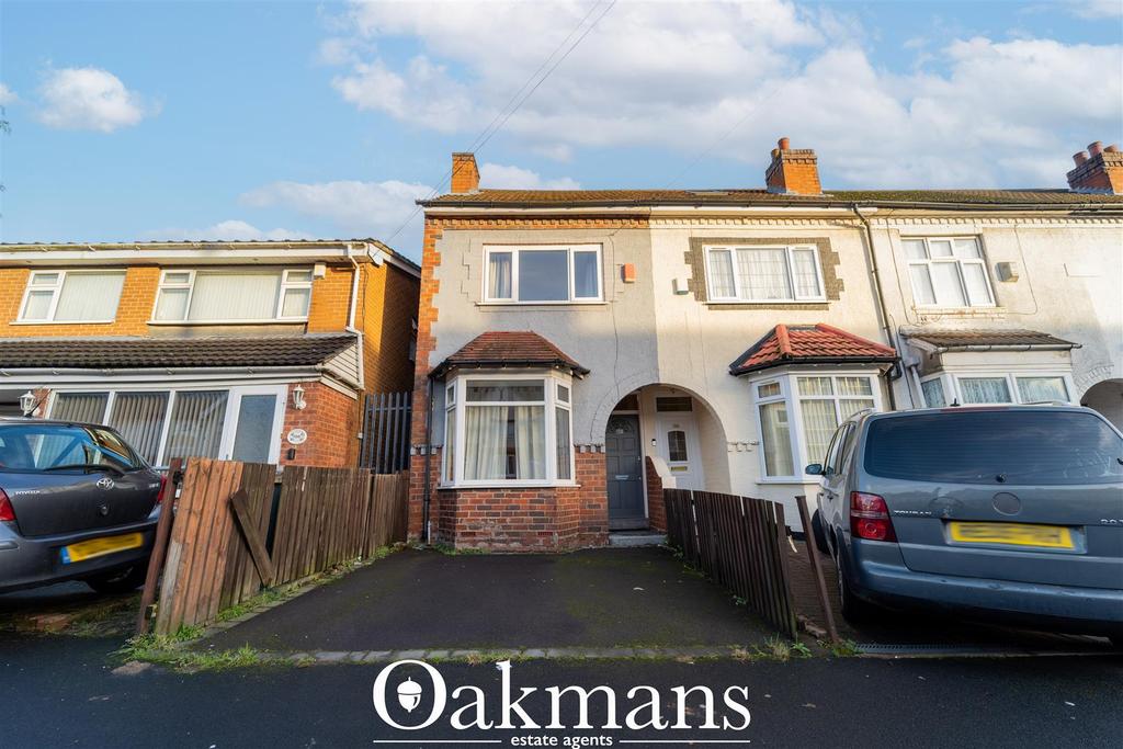 Bromyard Road, Birmingham 3 bed end of terrace house £175,000