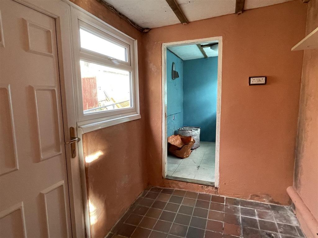 Rear Porch: