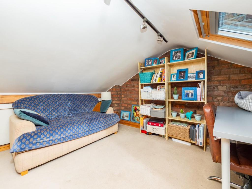 Converted attic space