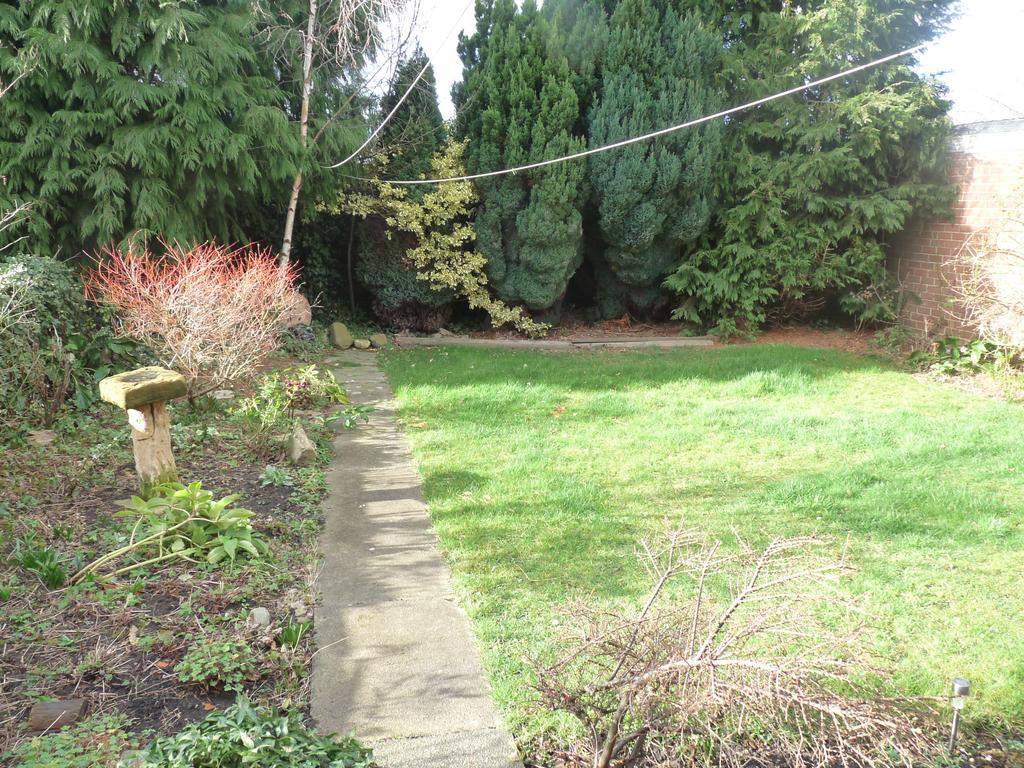 Rear garden