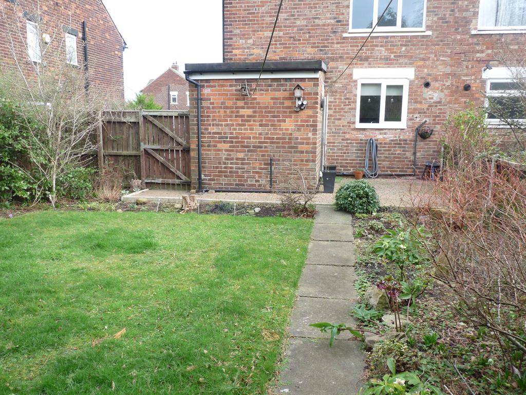 Rear garden