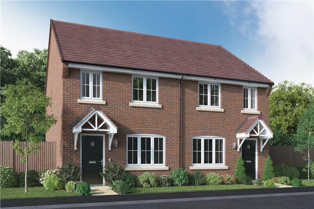 Plot 26, Overton at Bonington Grange, Burton Road, Gedling NG4 3 bed mews £259,000