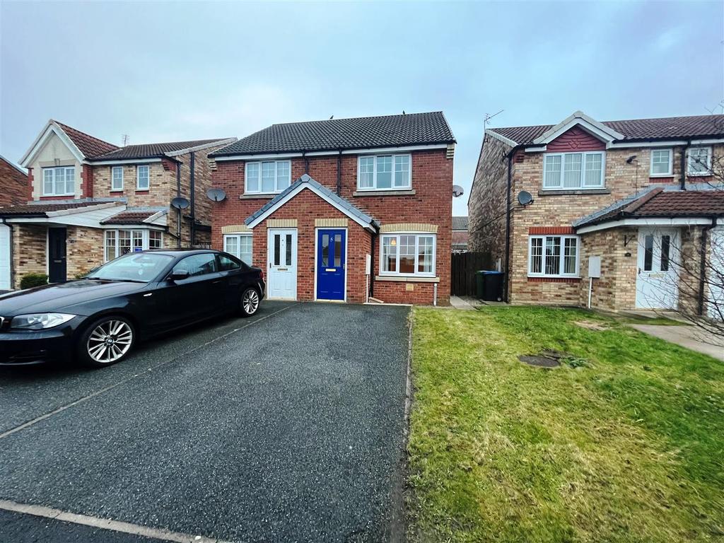 Wooley Meadows, Stanley, Crook 2 bed semidetached house for sale £