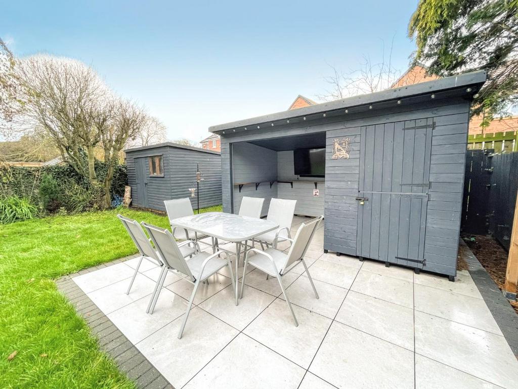 Rear garden