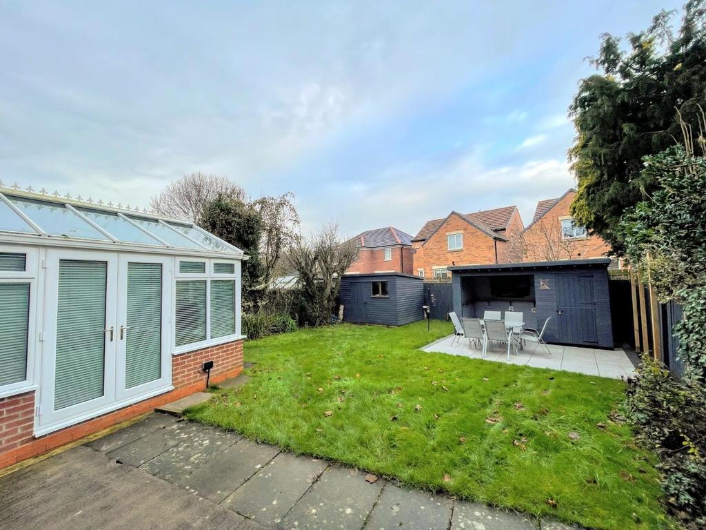Rear garden