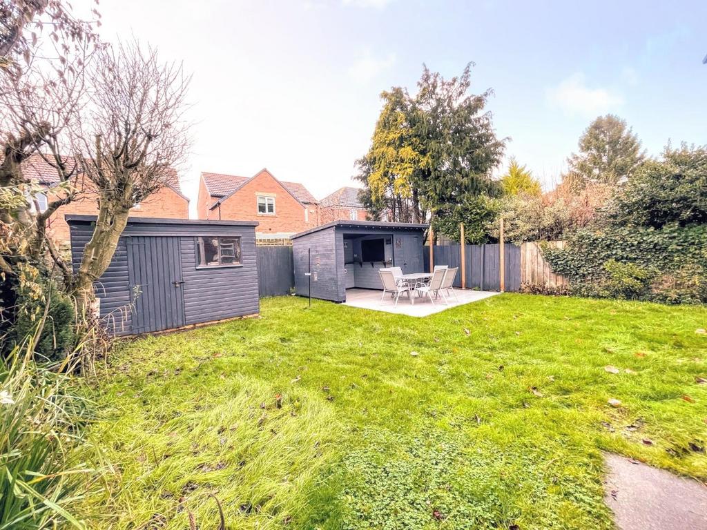 Rear garden
