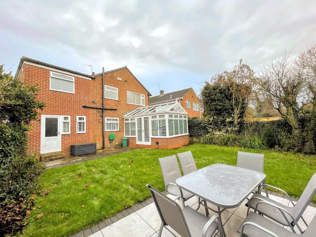 Rear garden