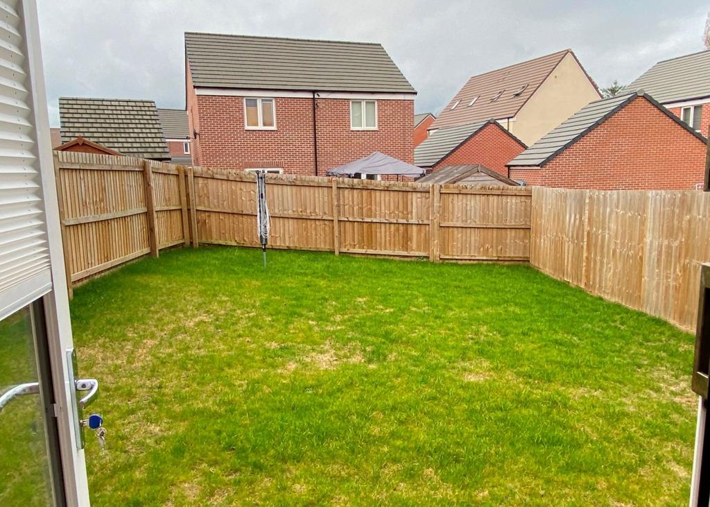 Rear garden