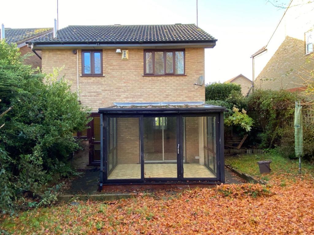Rear of property