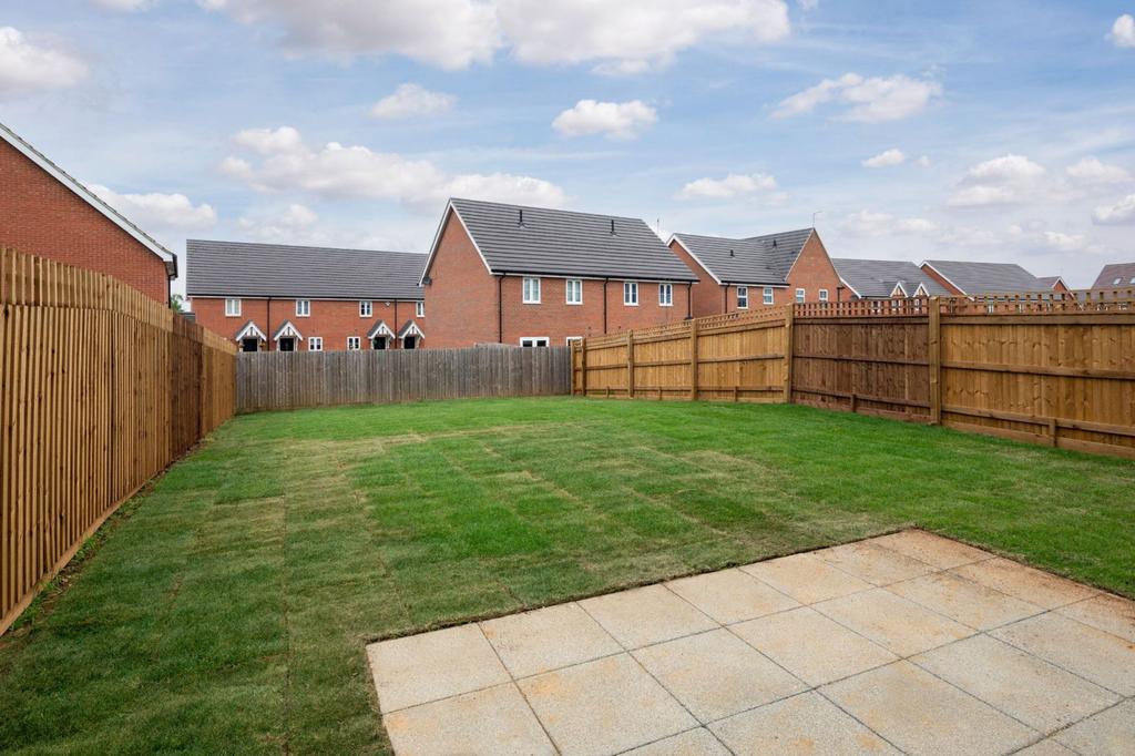 Rear garden