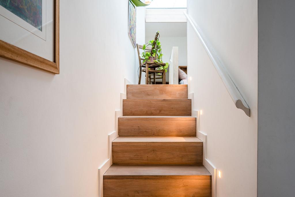 Stairs to bedroom