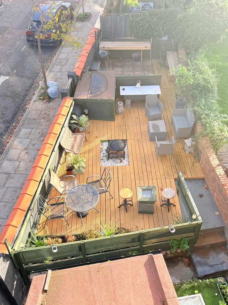 Beautiful shared garden
