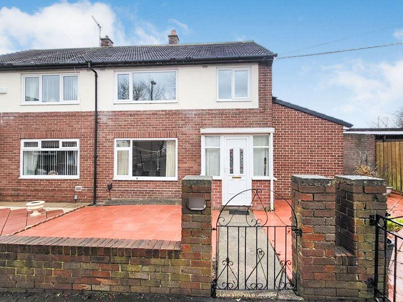 Cuthbert Street, Hebburn, Tyne and Wear, NE31 1DD 3 bed semidetached house for sale £135,000