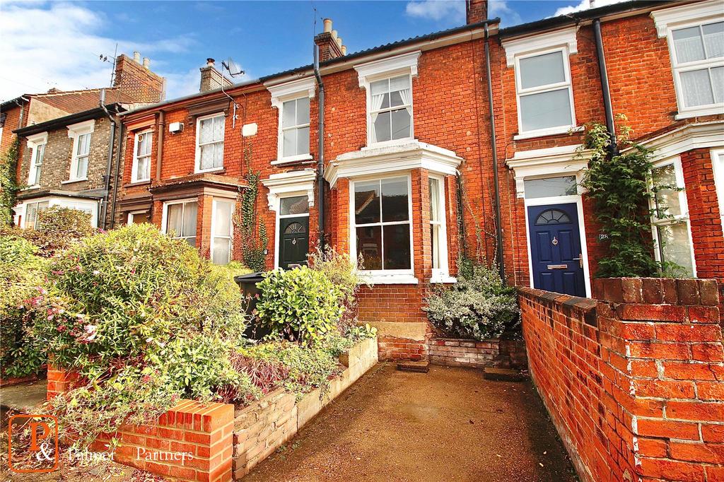Palmerston Road, Ipswich, Suffolk, IP4 3 bed terraced house for sale