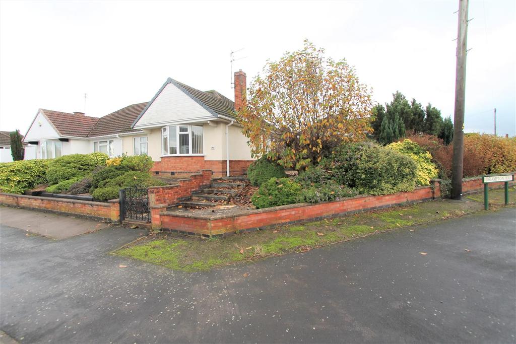 Seagrave Drive, Oadby, Leicester, LE2 2 bed semidetached bungalow £