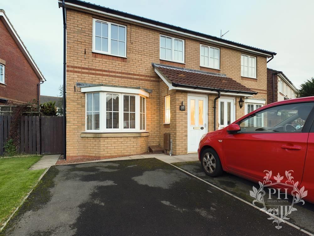Cranbourne Drive, Redcar 3 bed semidetached house for sale £175,000