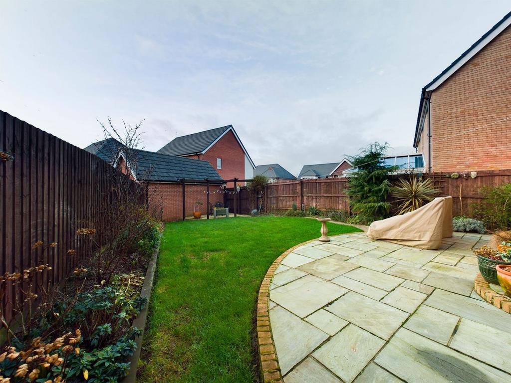 Rear garden