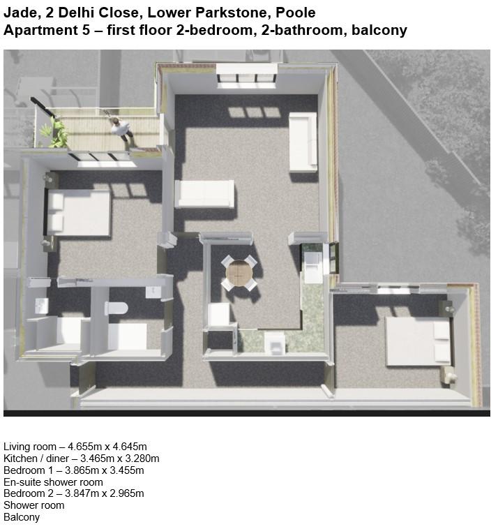 Floorplan Apt 5