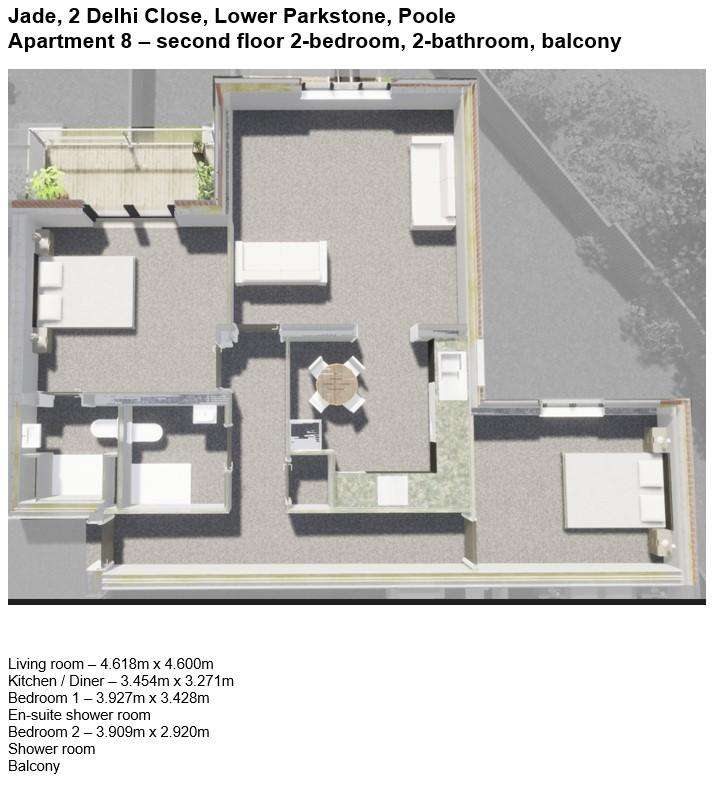 Floorplan Apt 8