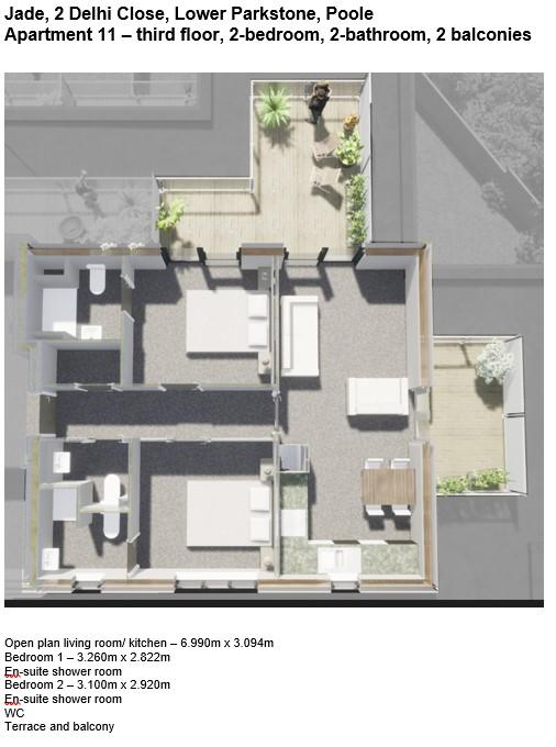 Floorplan Apt 11