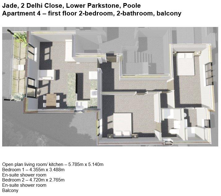 Floorplan Apt 4