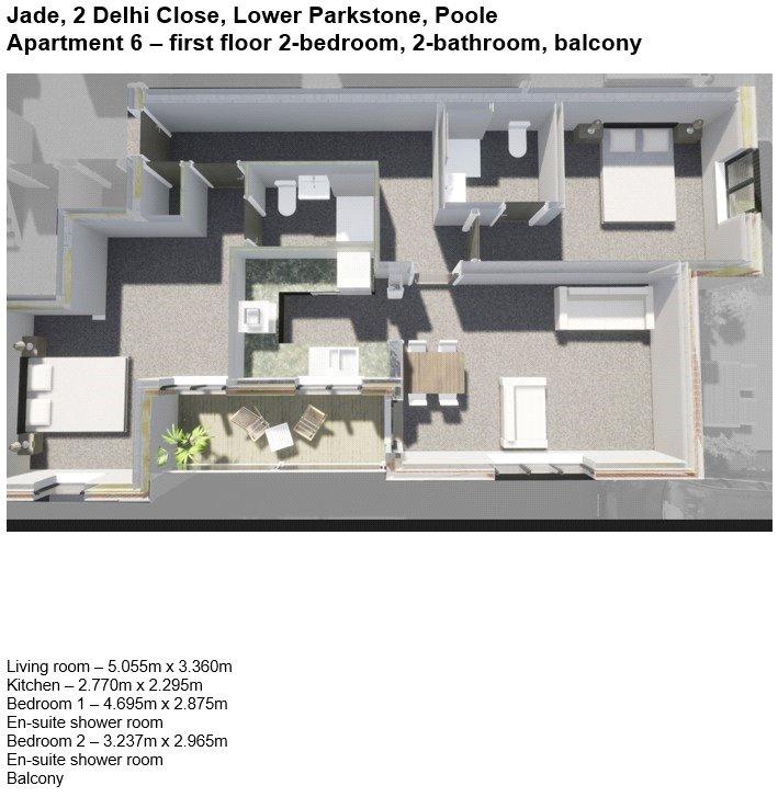 Floorplan Apt 6