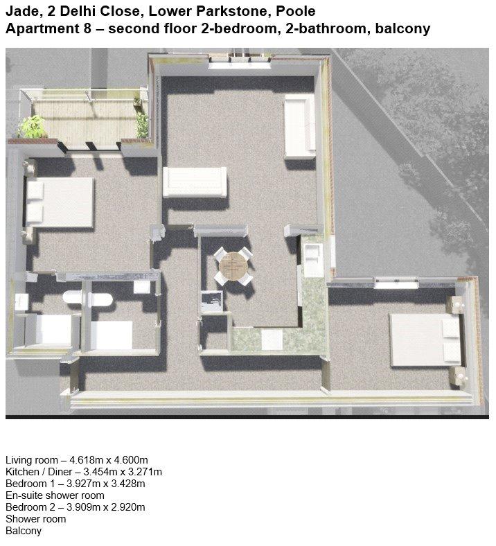 Floorplan Apt 8