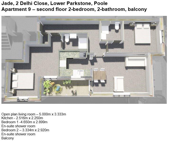 Floorplan Apt 9