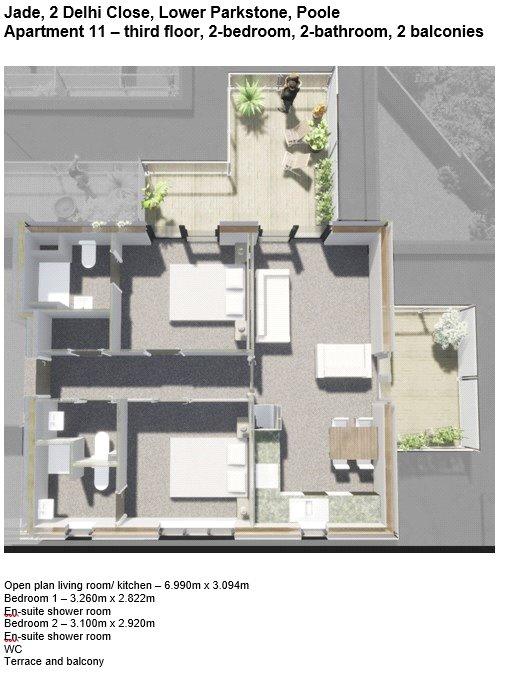 Floorplan Apt 11