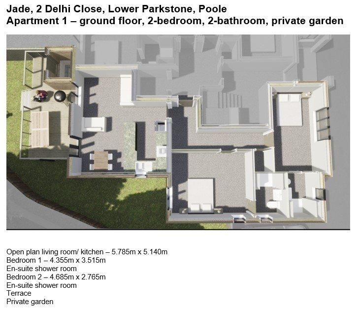 Floorplan Apt 1