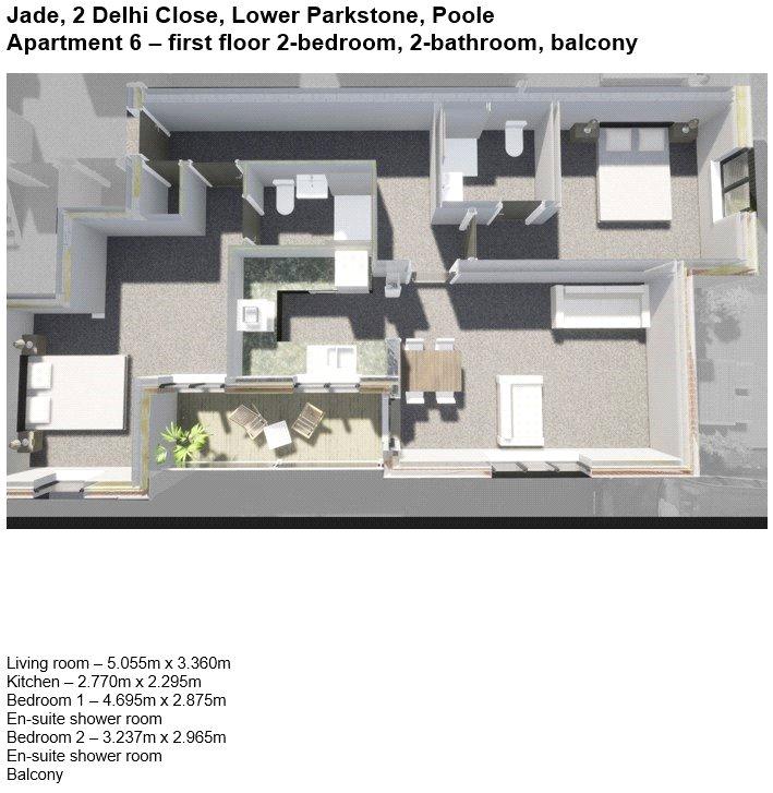 Floorplan Apt 6