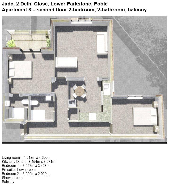 Floorplan Apt 8