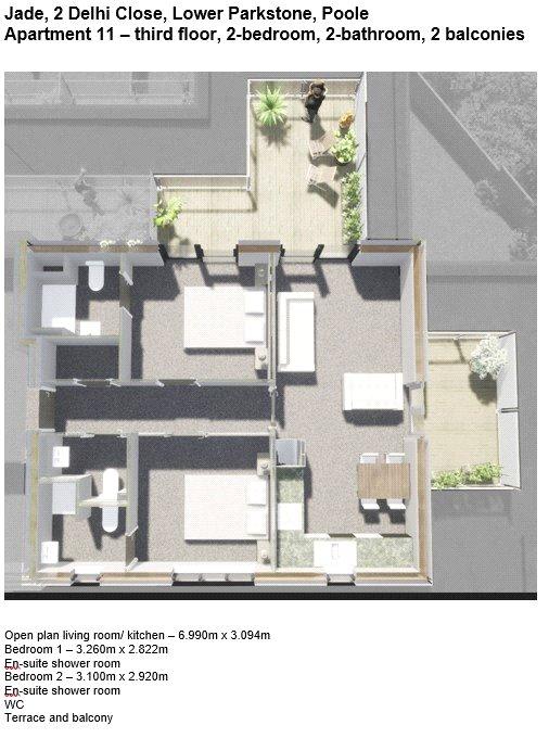 Floorplan Apt 11