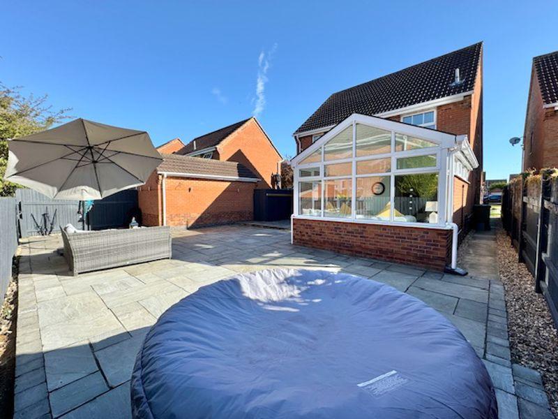 Rear garden