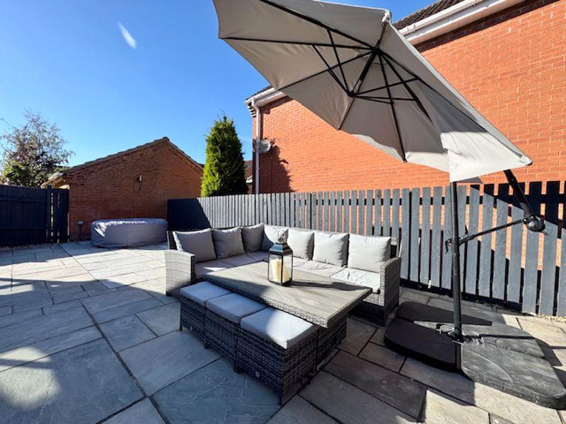 Rear garden view 5