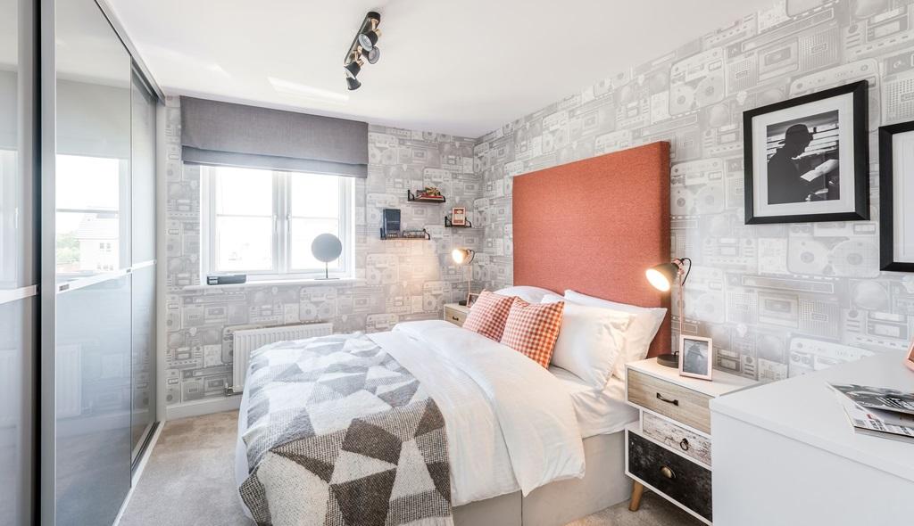 Bedroom 2 of the 4 bed detached home, Craigston