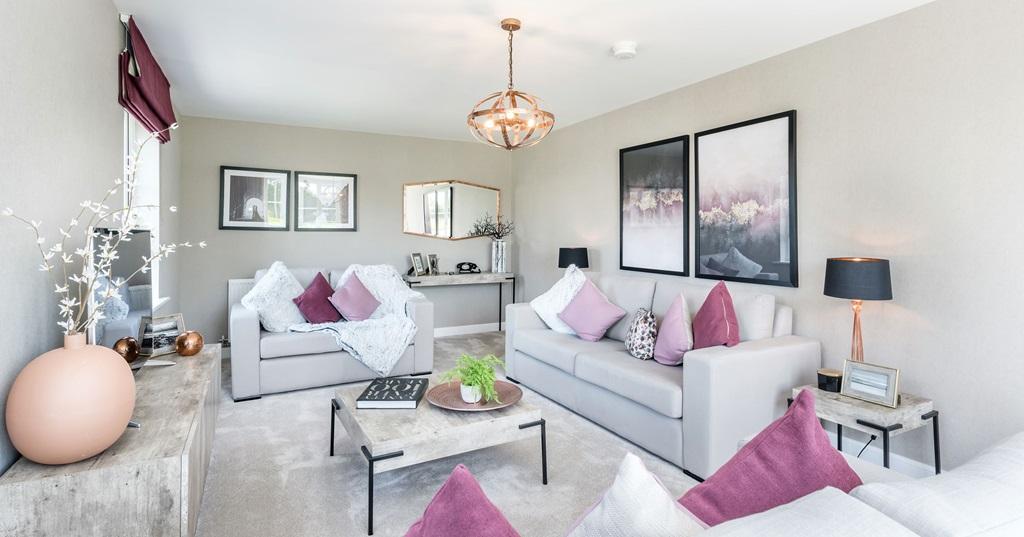 Lounge of the 4 bed detached home, The Craigston