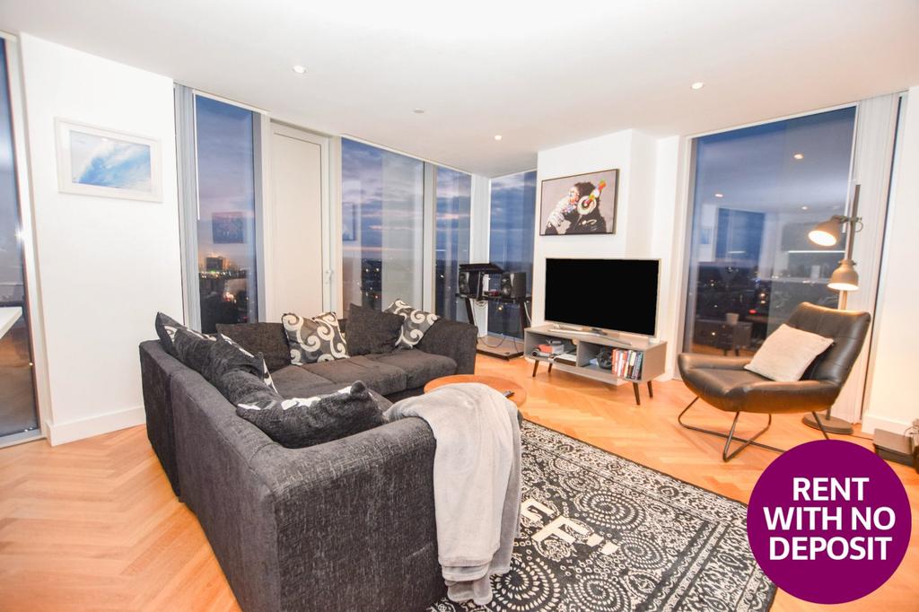 South Tower, Deansgate Square, 9 Owen Street, Manchester, M15 2 bed flat £2,200 pcm (£508 pw)