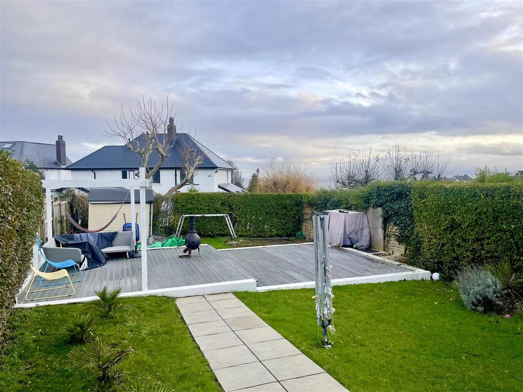 Rear garden