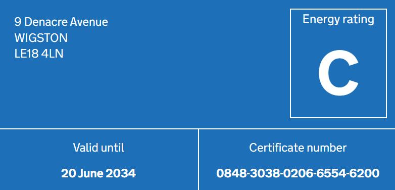 Energy Performance Certificate