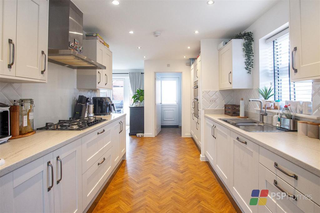 Kitchen towards Utility