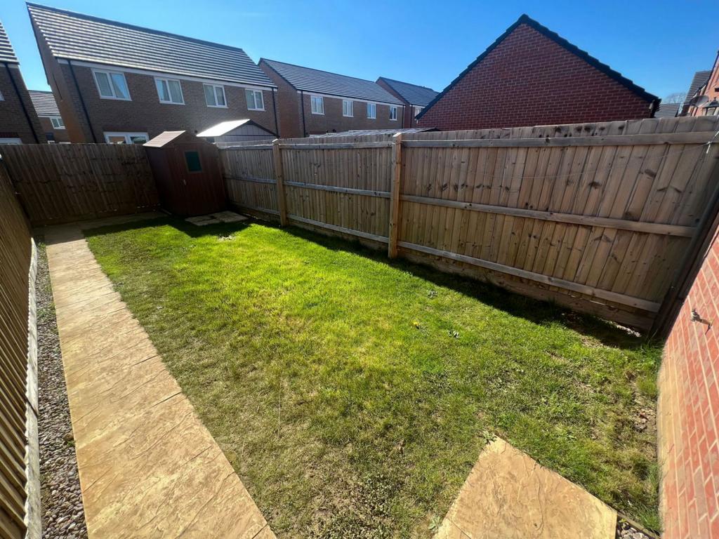 Rear garden