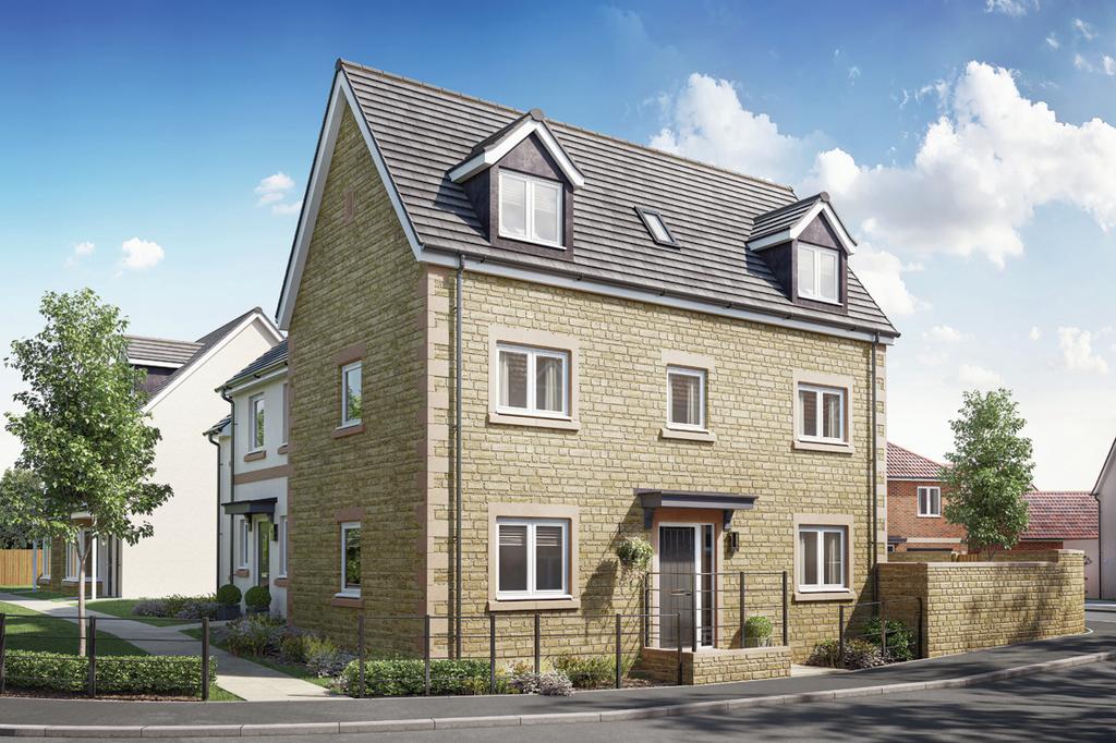Plot 27, The Cherrington at Heron... 4 bed semidetached house for sale
