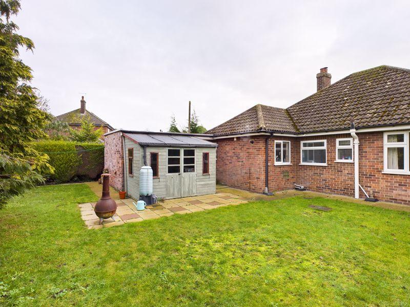 Rear garden